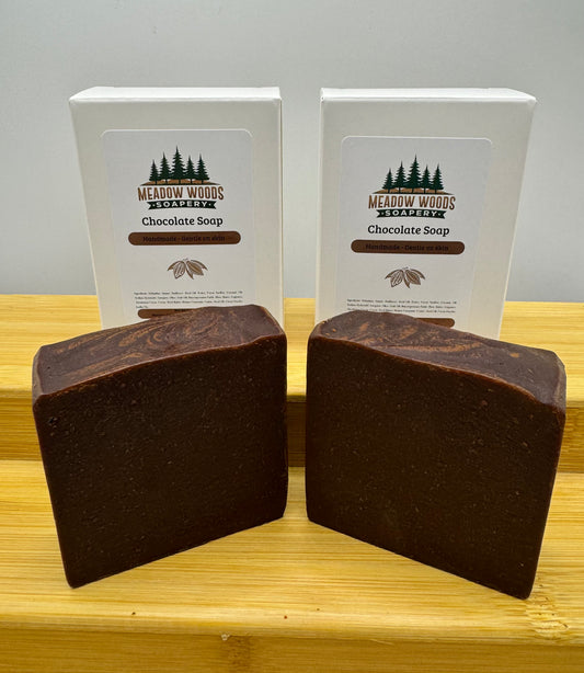 Chocolate Soap - Meadow Woods Soapery 