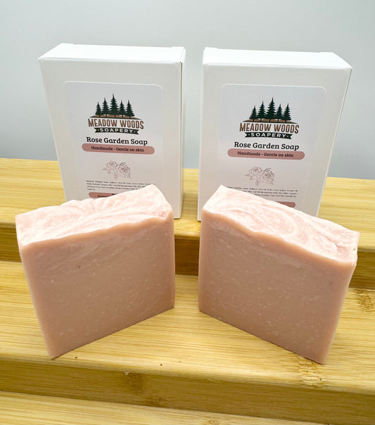 Rose Garden Soap - Meadow Woods Soapery 